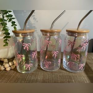 Price is for 1, 16 oz 🎀 Coquette Libbey Glass